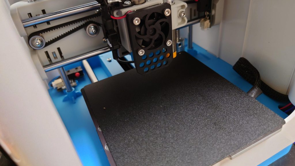 3Dプリンタの様子