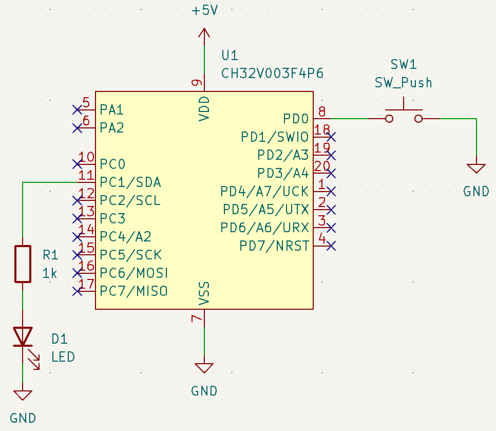 Standby動作を確認するために使用した回路